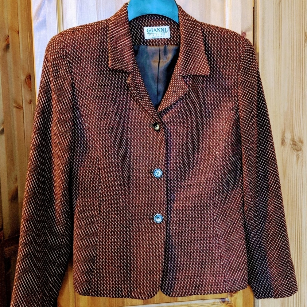 Gianni textured blazer